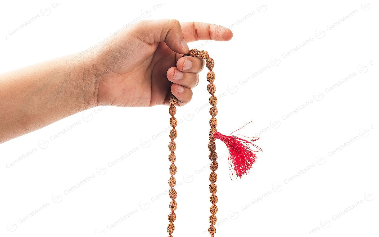 3 Mukhi Rudraksha Mala, for Japa - Image 4