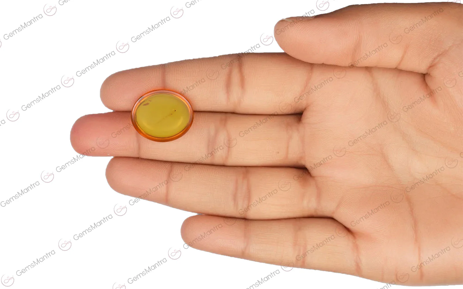 Amber - Yellow – 5.23 Carat / 5.8 Ratti [GM00153] - Image 3