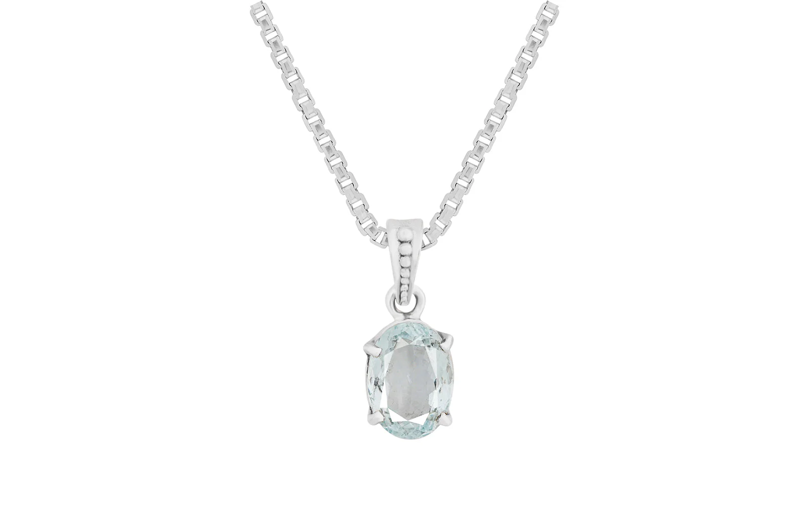 Aquamarine Pendant – 4.86 Carat / 5.3 Ratti [GM01035] - Image 2