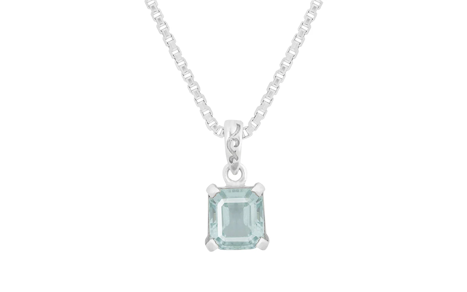 Aquamarine Pendant – 4.98 Carat / 5.5 Ratti [GM01039] - Image 2