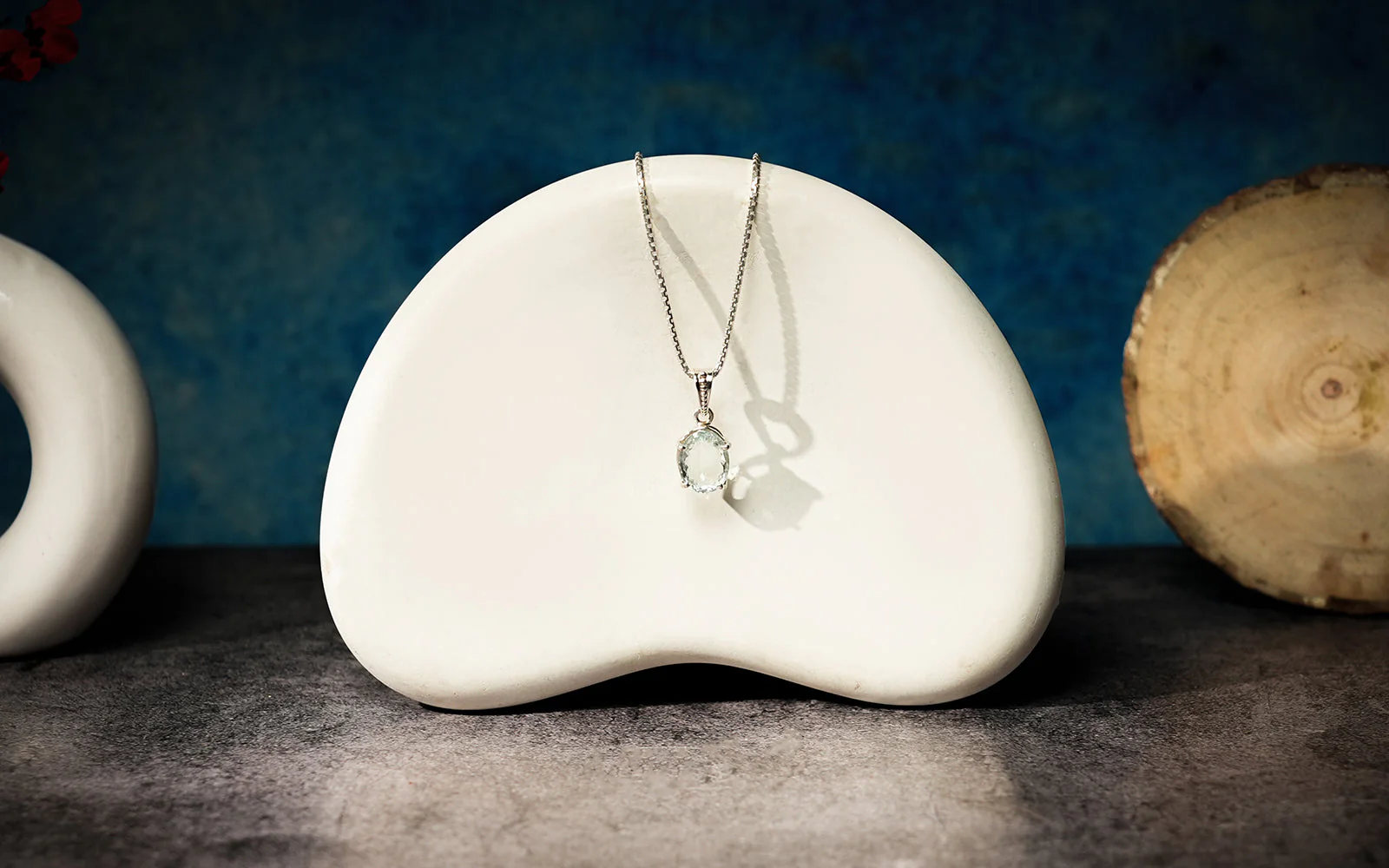 Aquamarine Pendant – 5.15 Carat / 5.7 Ratti [GM01040]