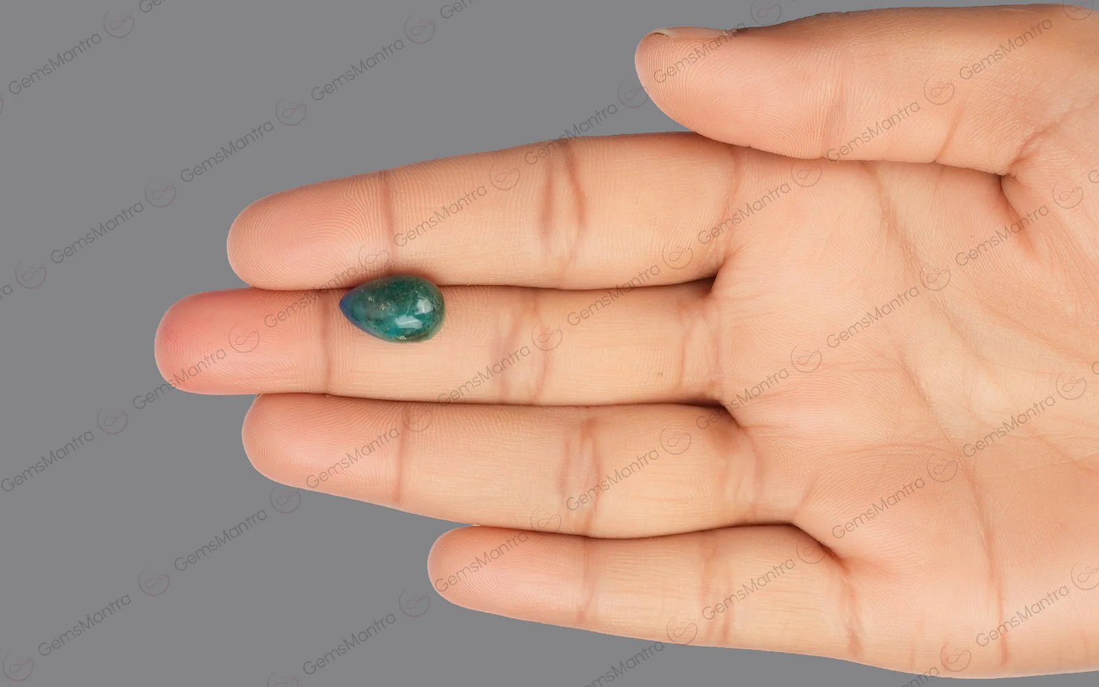 Azurite - Bluish Green – 5.52 Carat / 6.1 Ratti [GM00150] - Image 3
