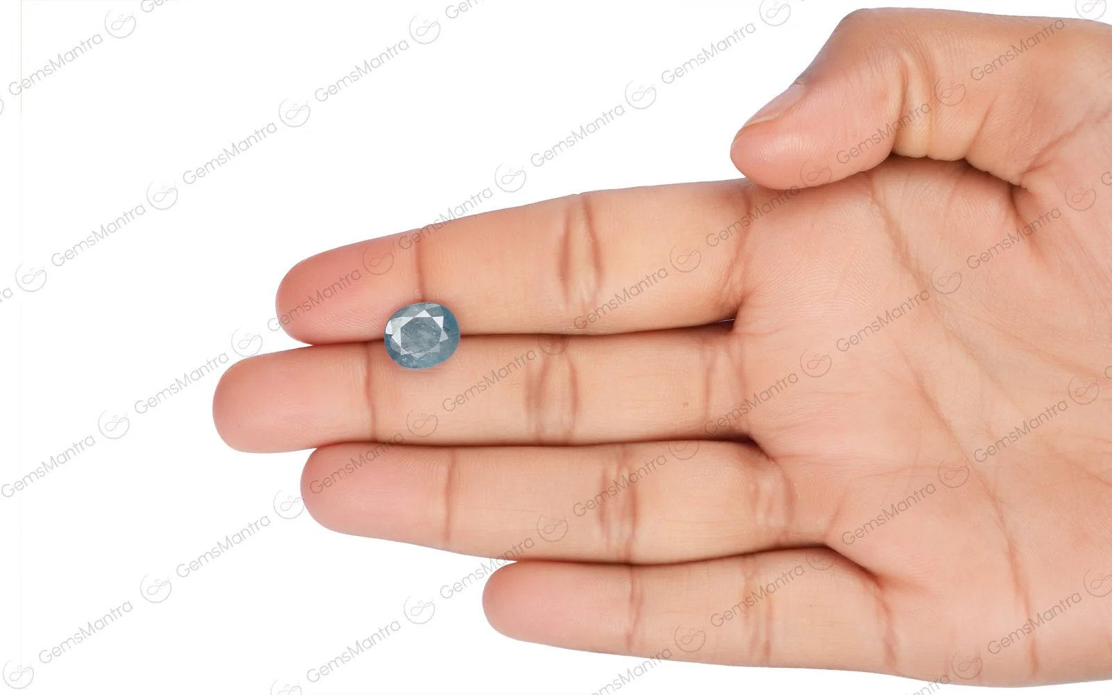 Blue Sapphire (Neelam) – 3.71 Carat / 4.1 Ratti [GM02689] - Image 3