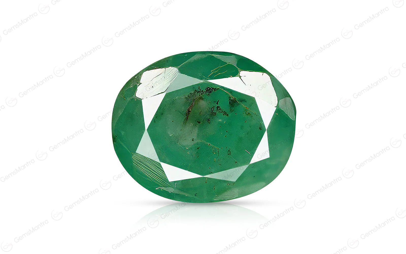 Brazilian Emerald (Panna) – 4.89 Carat / 5.4 Ratti [GM03438]