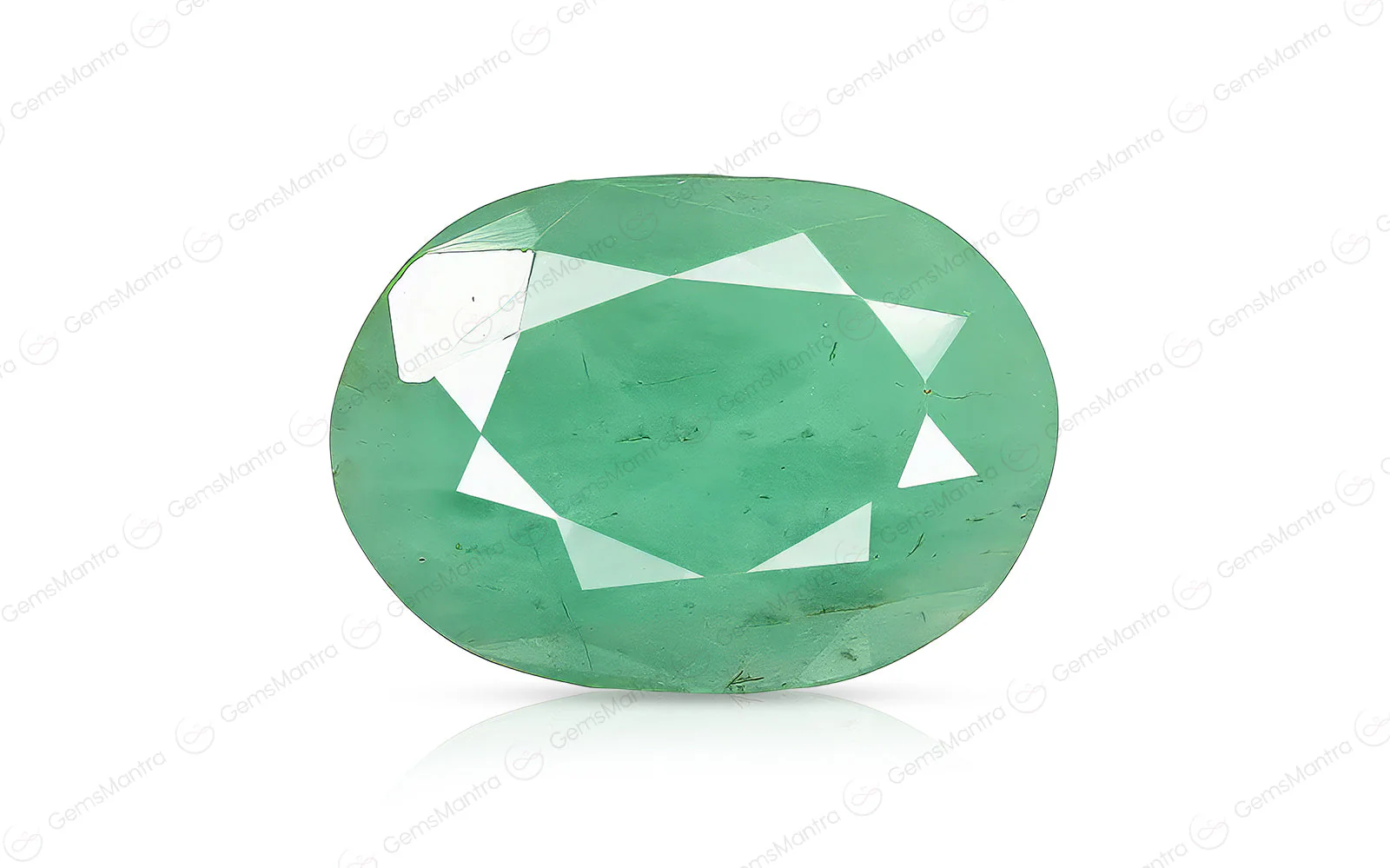 Brazilian Emerald (Panna) – 5.68 Carat / 6.2 Ratti [GM03450]