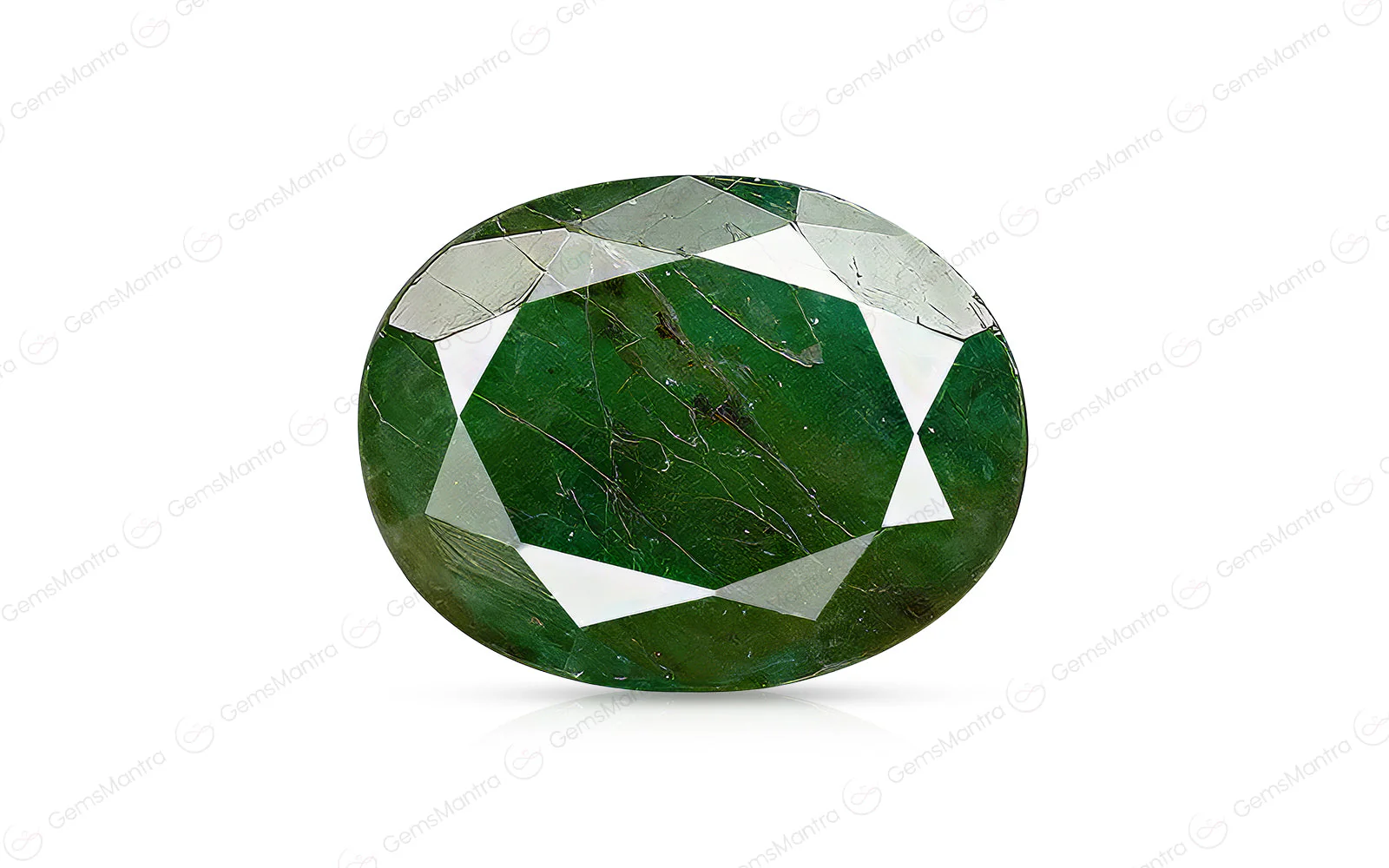 Brazilian Emerald (Panna) – 4.71 Carat / 5.2 Ratti [GM03467]