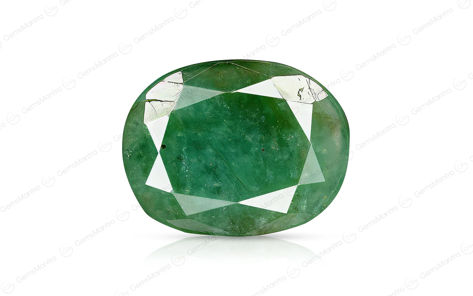 Brazilian Emerald (Panna) – 5.82 Carat / 6.4 Ratti [GM03476]