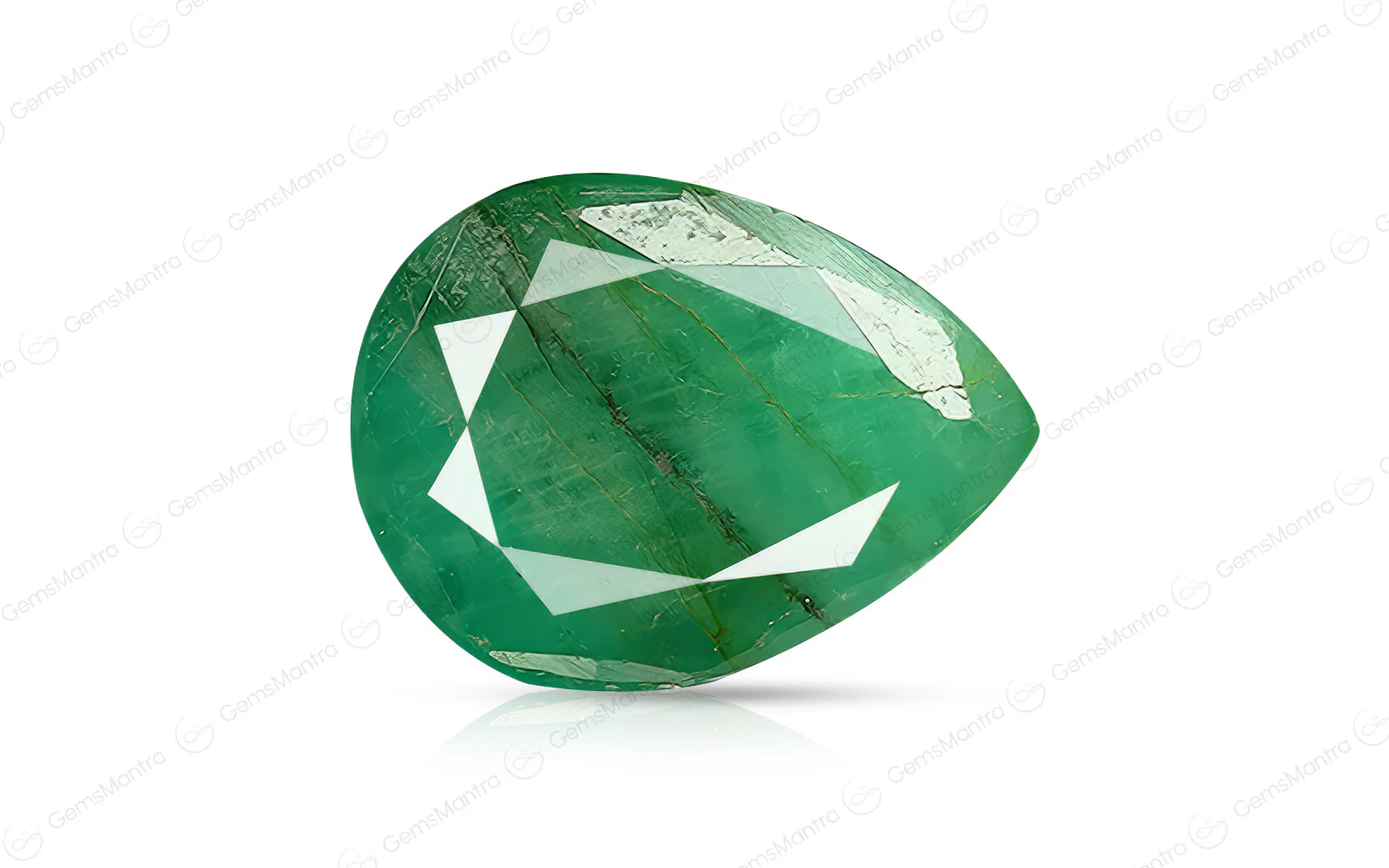 Brazilian Emerald (Panna) – 2.38 Carat / 2.6 Ratti [GM03500]