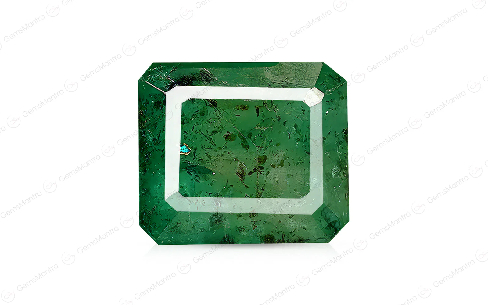 Brazilian Emerald (Panna) – 4.35 Carat / 4.8 Ratti [GM03507]