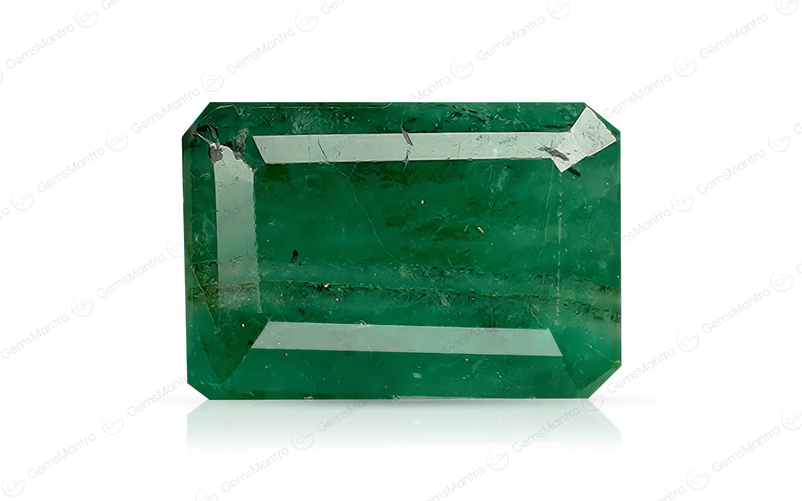 Brazilian Emerald (Panna) – 3.42 Carat / 3.8 Ratti [GM03572]