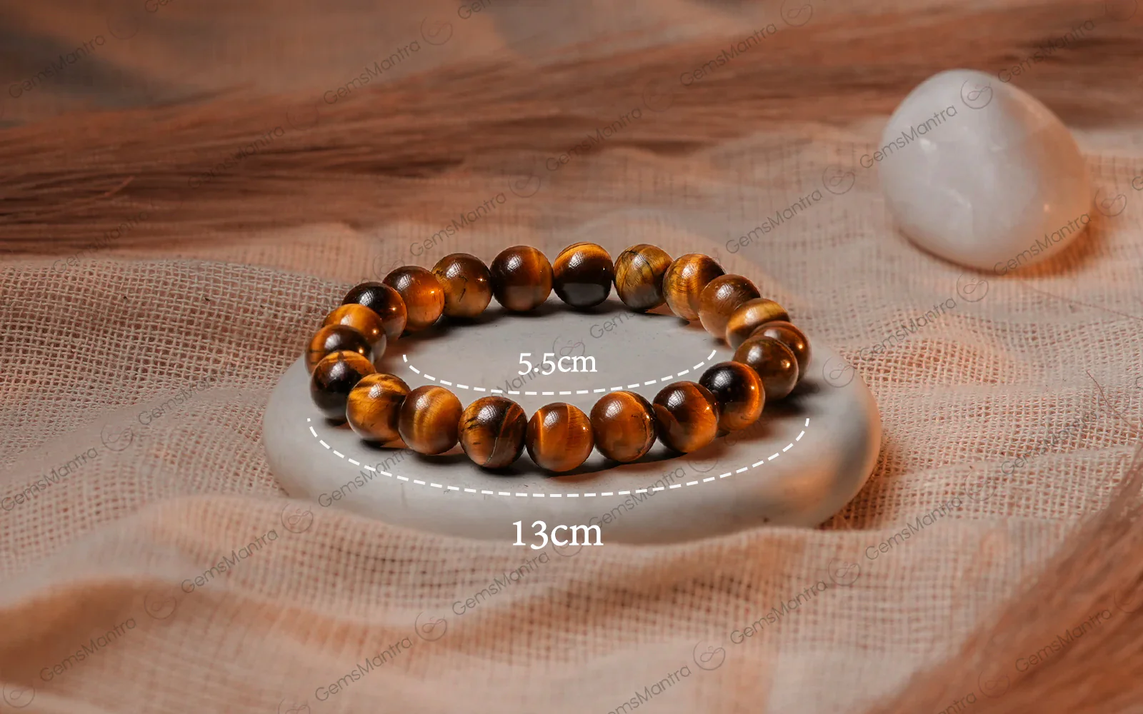 Brown Tiger Eye Bracelet for Men – Courage & Focus - Image 2