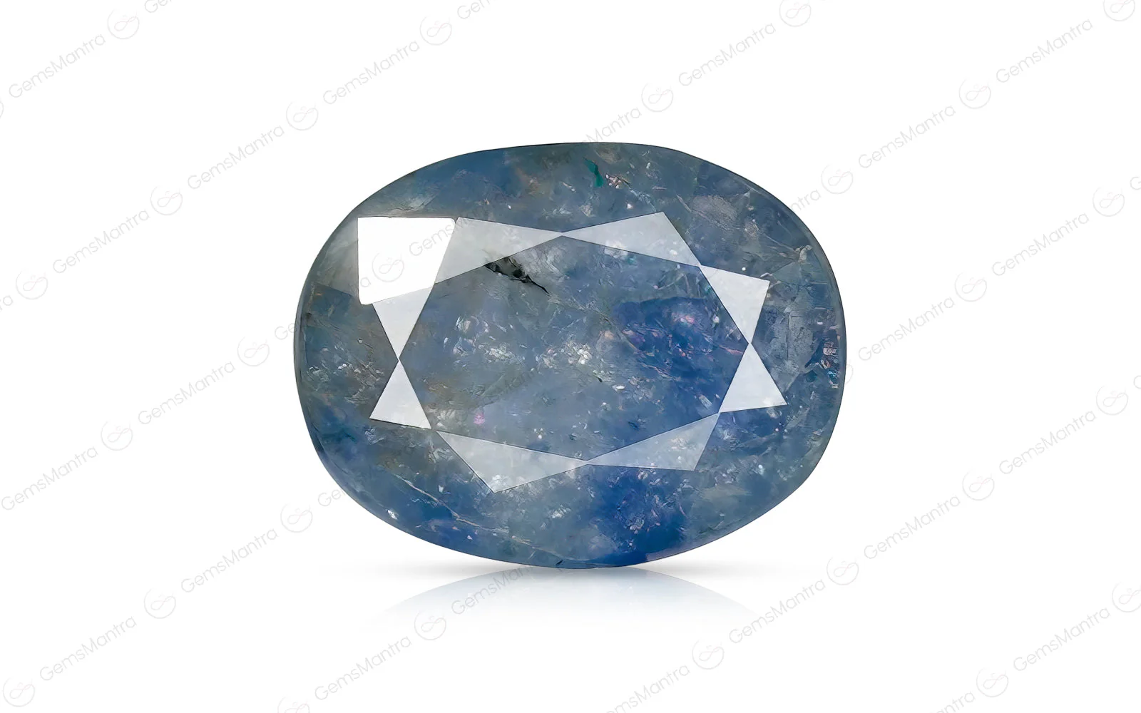 Ceylon Blue Sapphire (Neelam) – 3.97 Carat / 4.4 Ratti [GM04055]
