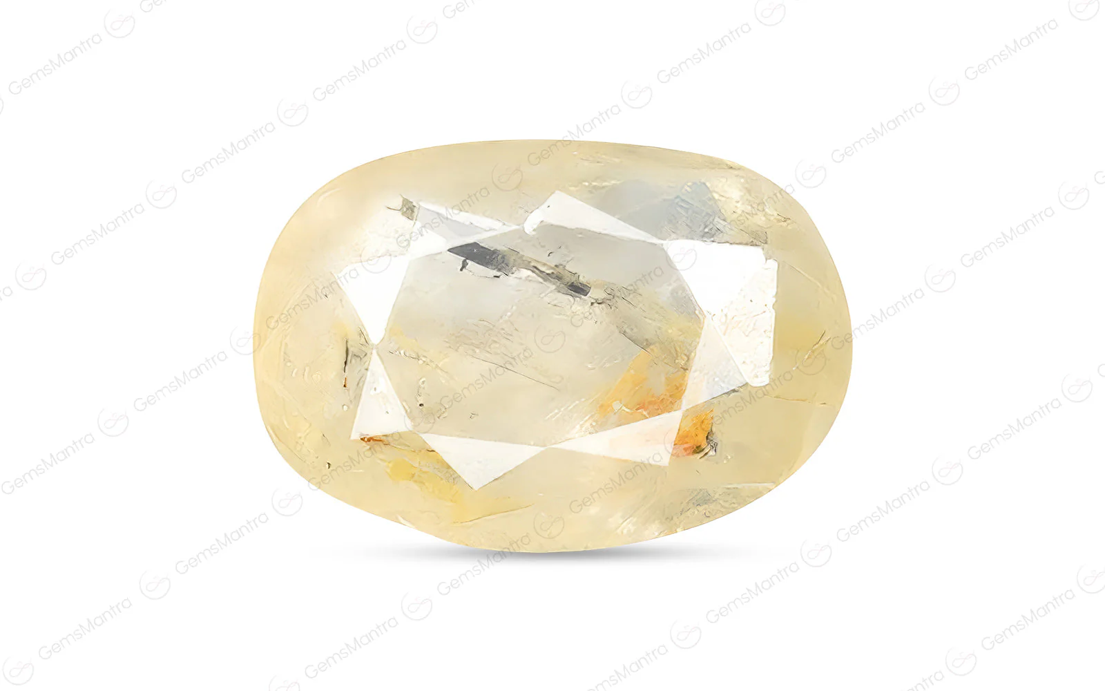 Ceylon Yellow Sapphire (Pukhraj) – 3.57 Carat / 3.9 Ratti [GM03074]