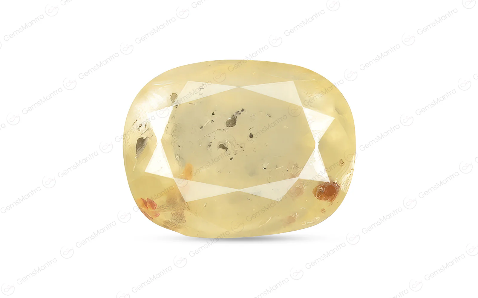Ceylon Yellow Sapphire (Pukhraj) – 6.08 Carat / 6.7 Ratti [GM03076]