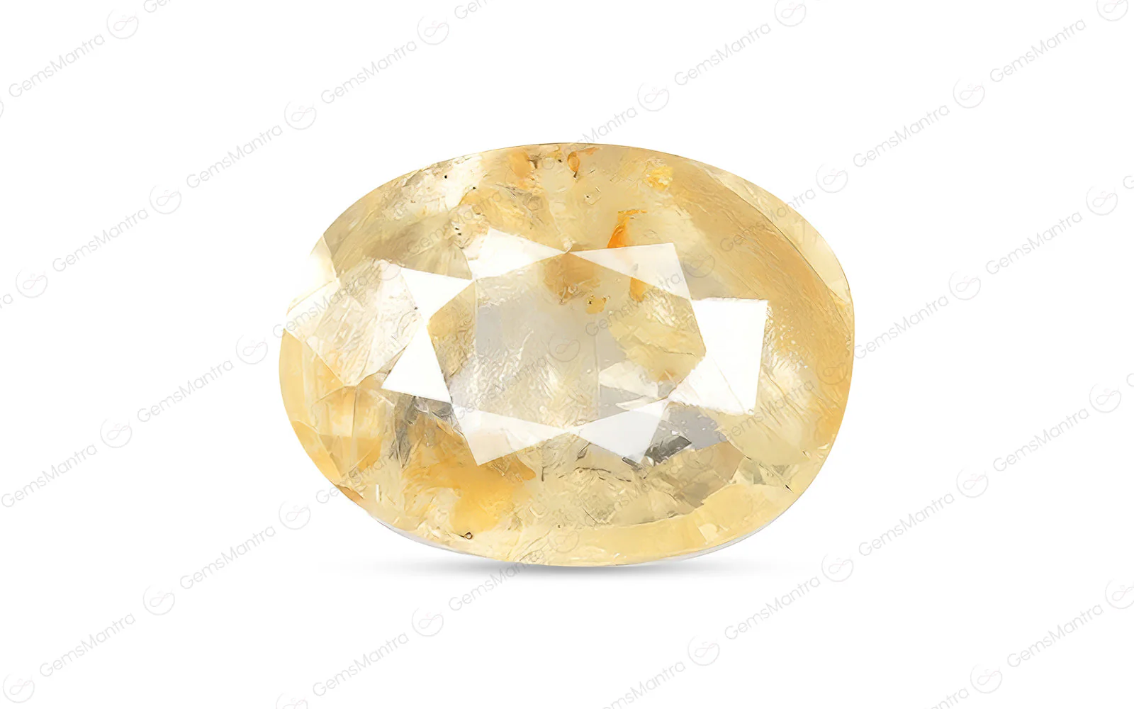 Ceylon Yellow Sapphire (Pukhraj) – 5.66 Carat / 6.2 Ratti [GM03079]