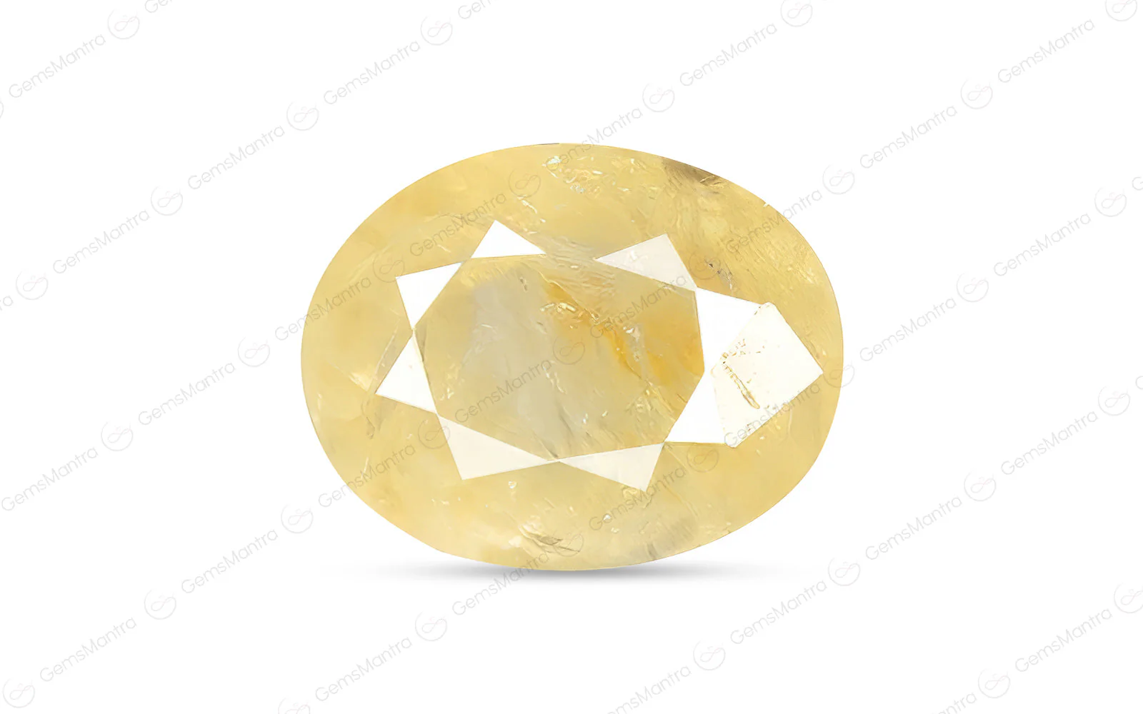 Ceylon Yellow Sapphire (Pukhraj) – 4 Carat / 4.4 Ratti [GM03084]