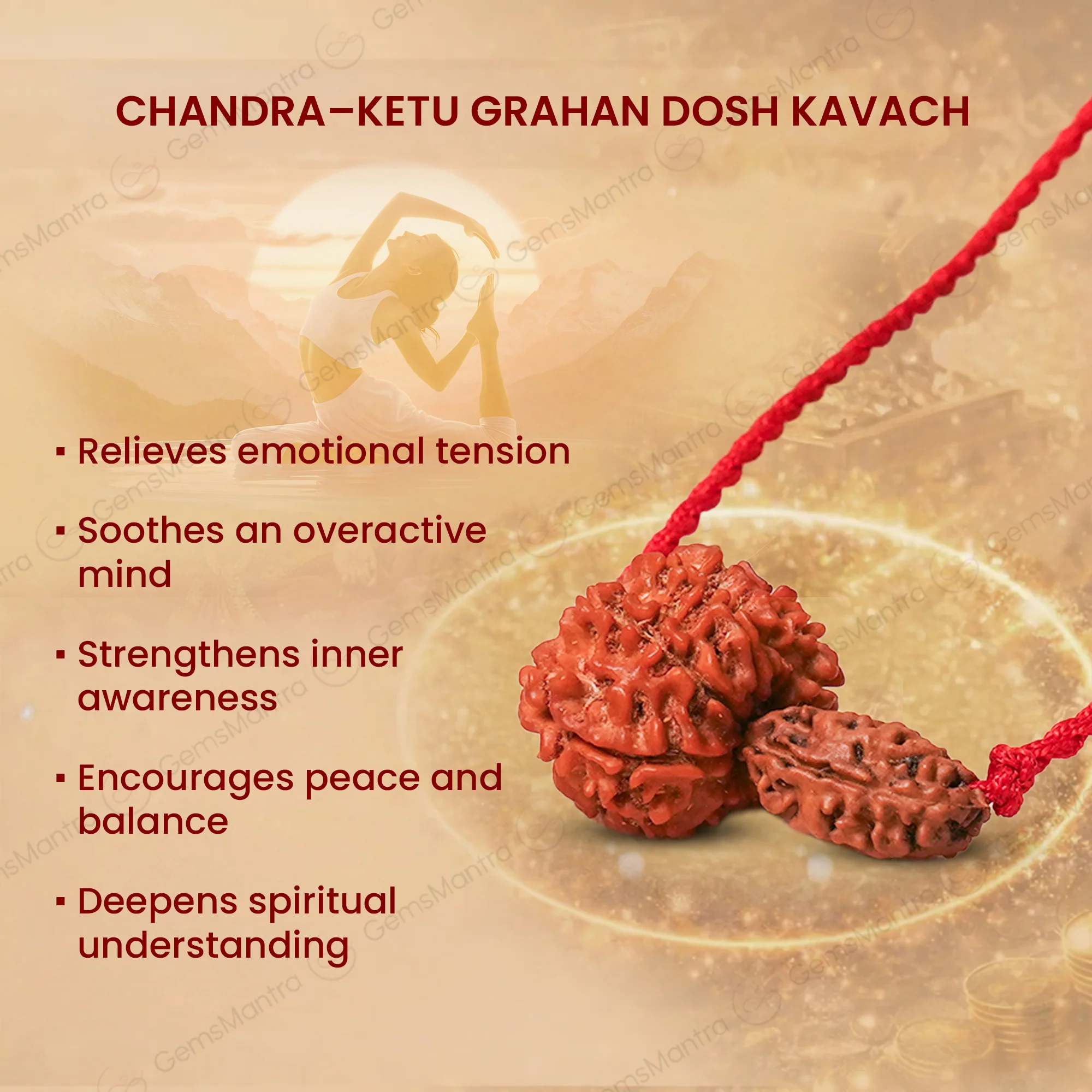 Chandra-Ketu Kavach – 2 & 9 Mukhi Nepali Rudraksha - Image 6