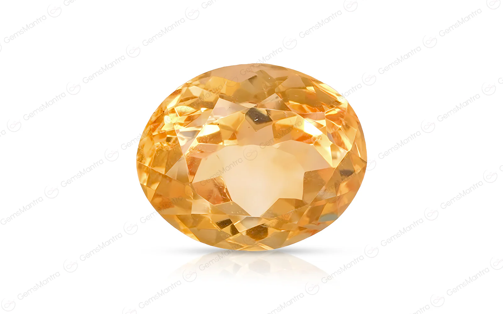 Citrine (Sunela) – 6.98 Carat / 7.7 Ratti [GM09250]