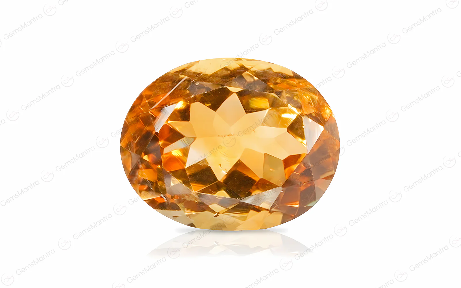 Citrine (Sunela) – 6.44 Carat / 7.1 Ratti [GM09255]