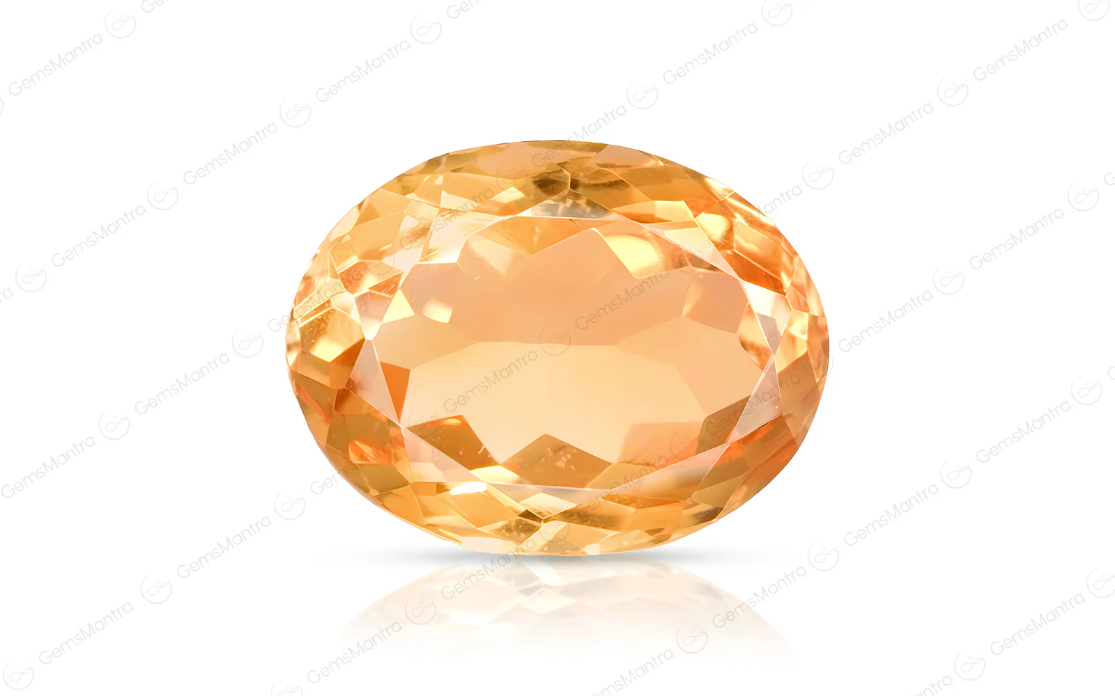 Citrine (Sunela) – 6.94 Carat / 7.6 Ratti [GM09263]