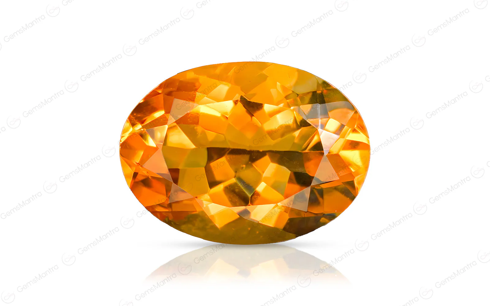 Citrine (Sunela) – 11 Carat / 12.1 Ratti [GM09552]