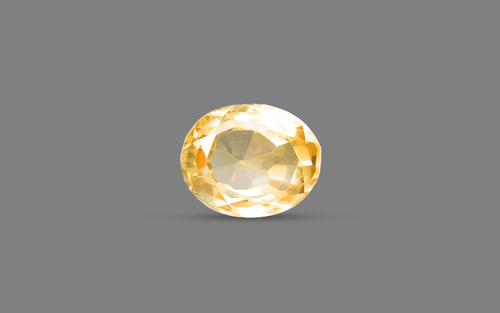 Citrine (Sunela) – 3.19 Carat / 3.5 Ratti [GM10050]