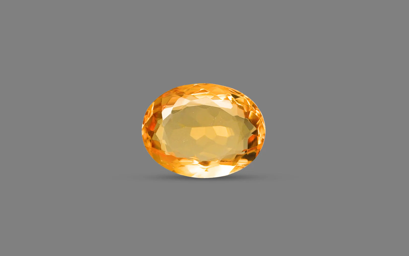 Citrine (Sunela) – 3.67 Carat / 4 Ratti [GM10069]