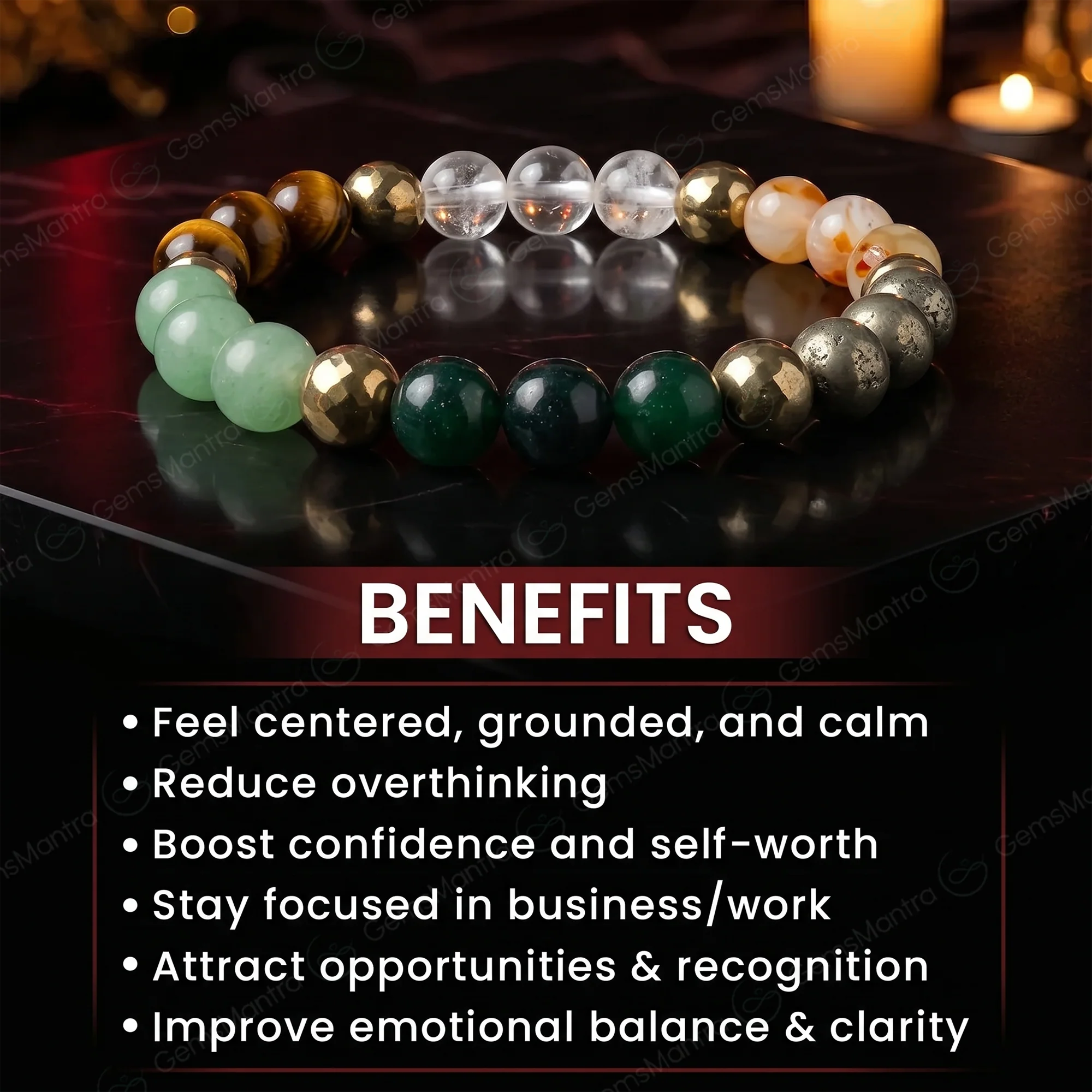 Dhan Yog Bracelet – Energized Crystals - Image 5