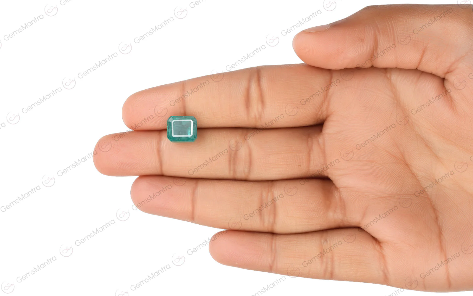 Emerald (Panna) – 3.45 Carat / 3.8 Ratti – Zambia [GM02245] - Image 3