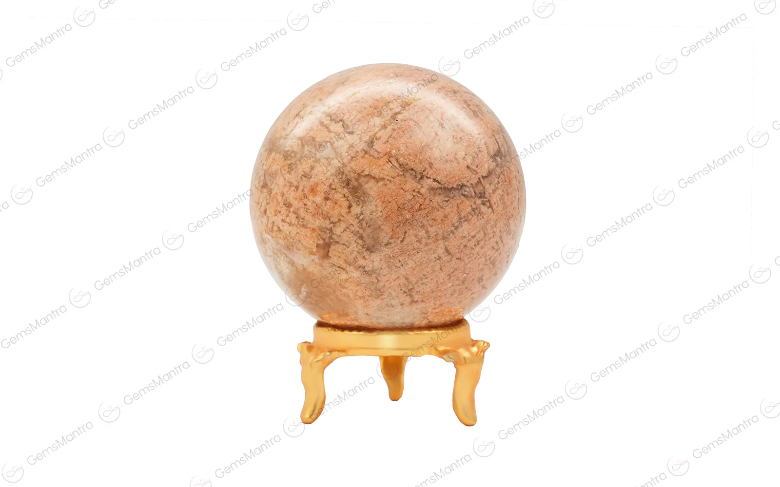 Flower Agate Sphere – for Vastu - Image 2