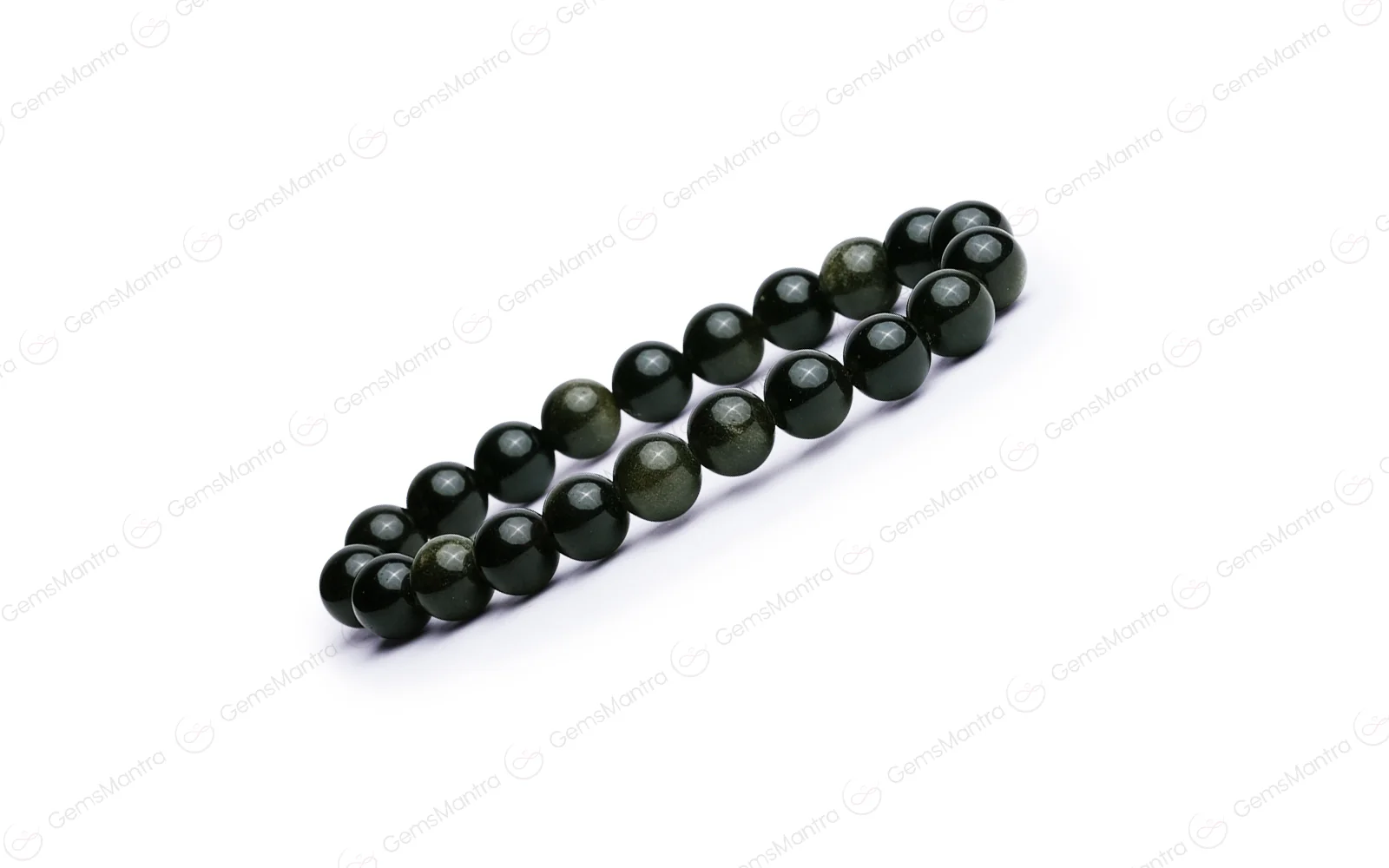 Golden Obsidian Bracelet – Positivity & Clarity - Image 3