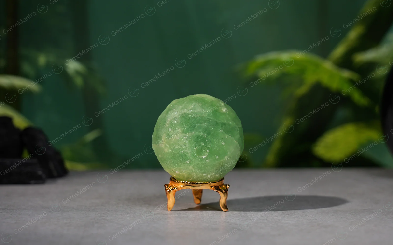 Green Strawberry Moon Sphere – for Vastu
