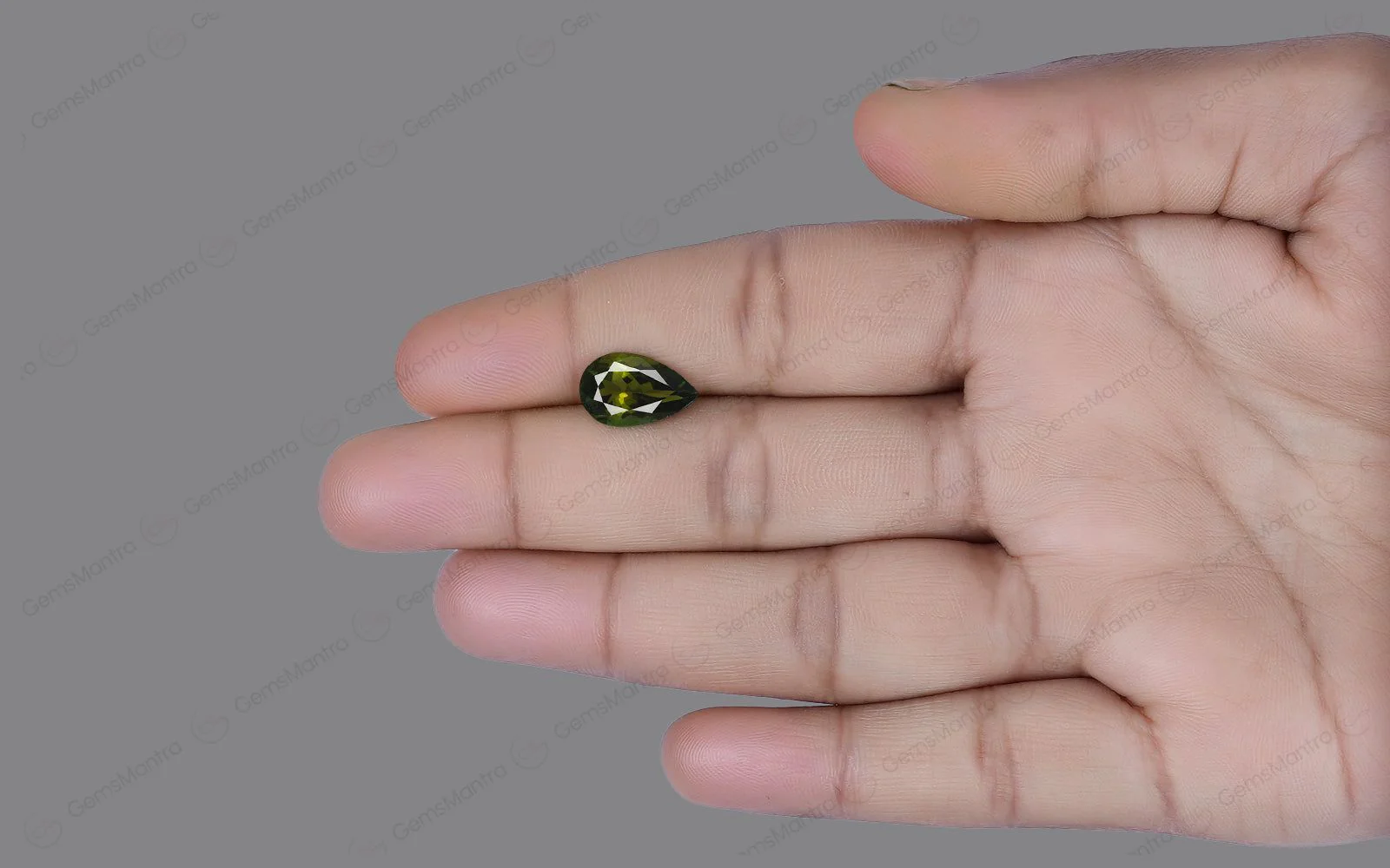 Green Tourmaline – 3.41 Carat / 3.8 Ratti [GM01145] - Image 3