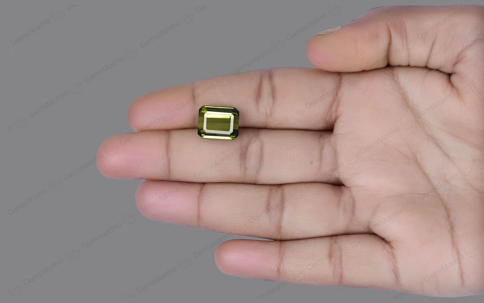 Green Tourmaline – 7.82 Carat / 8.6 Ratti [GM01148] - Image 3