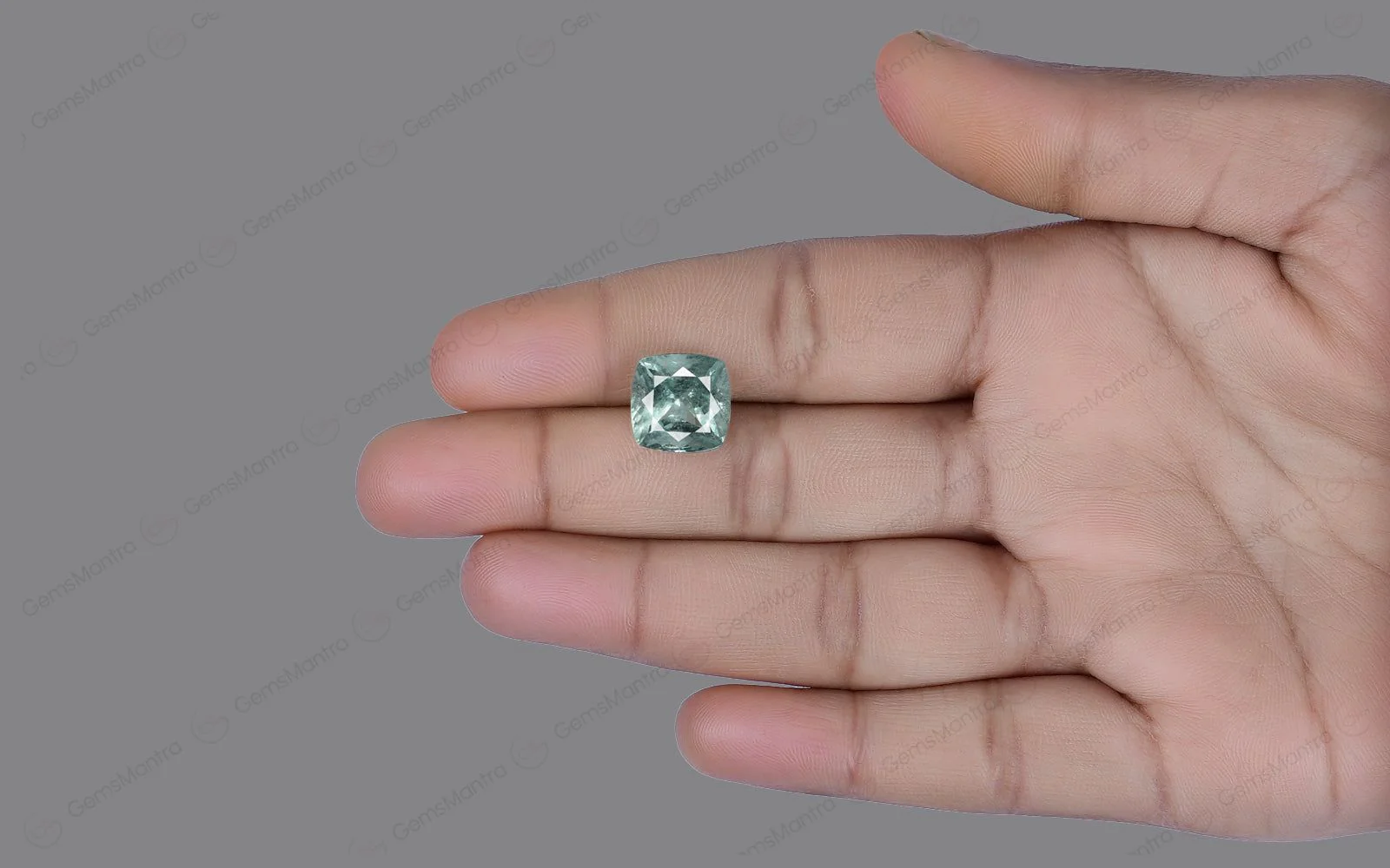 Greenish Blue Tourmaline – 6.85 Carat / 7.5 Ratti [GM01174] - Image 3