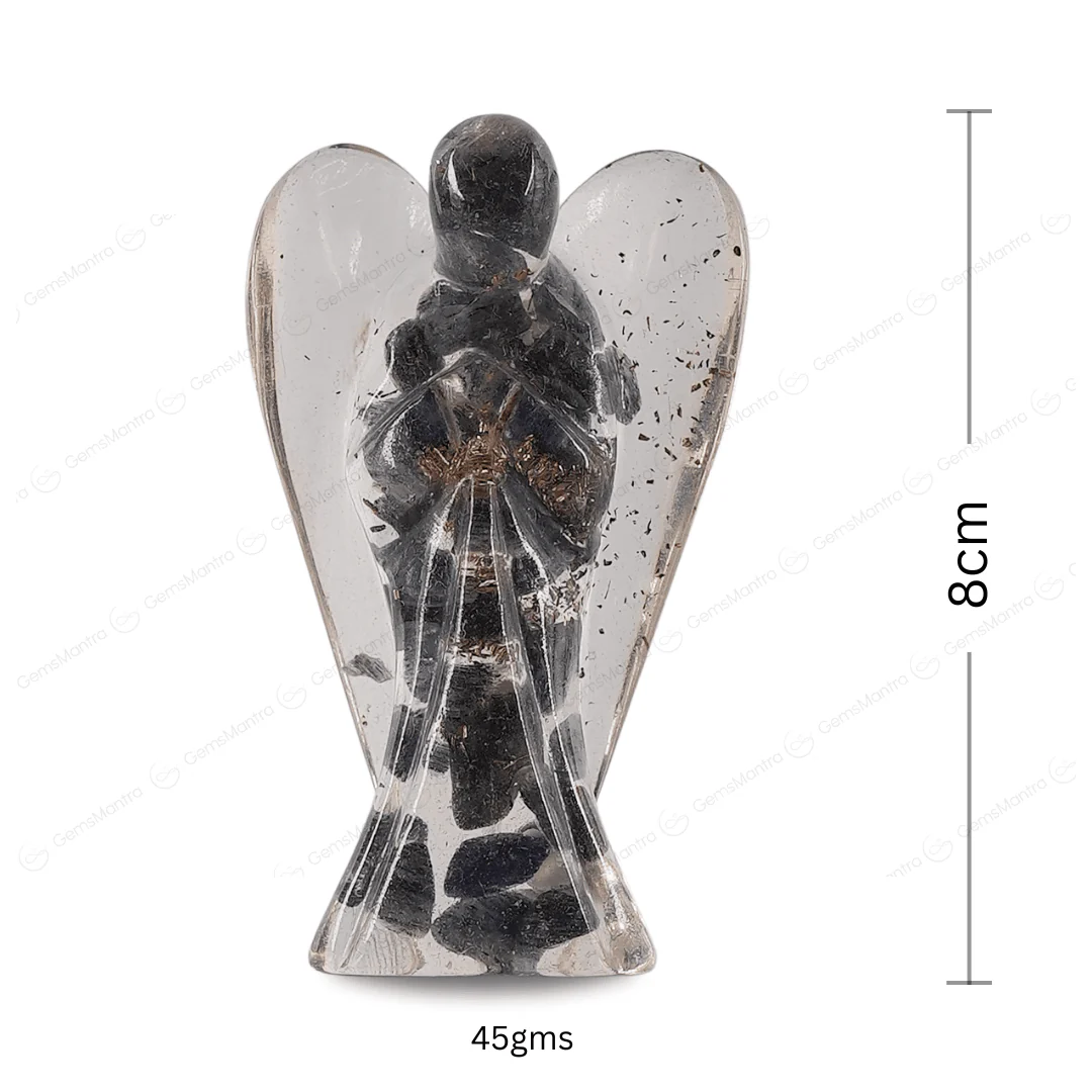 Lapis Lazuli Orgonite Angel – for Positive Energy - Image 3