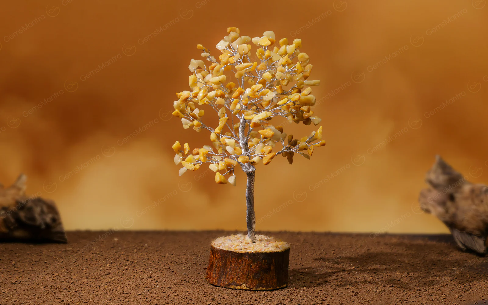 Golden Quartz Crystal Tree – Large, for Vastu - Image 4