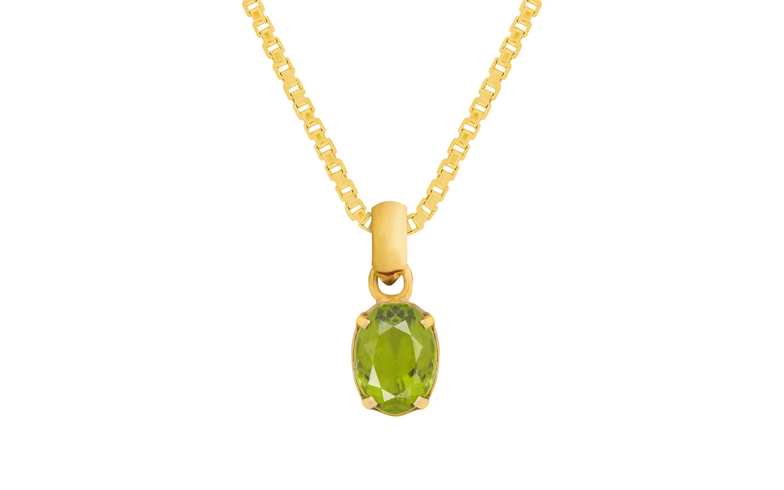 Peridot Pendant – 4.55 Carat / 5 Ratti [GM00703] - Image 2