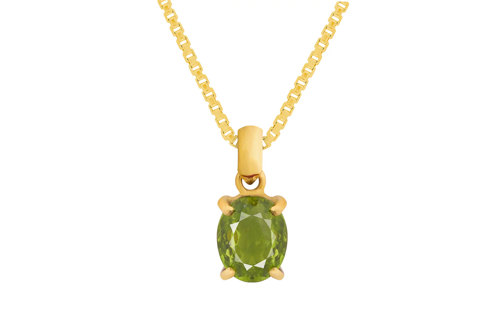 Peridot Pendant – 4.53 Carat / 5 Ratti [GM00713] - Image 2