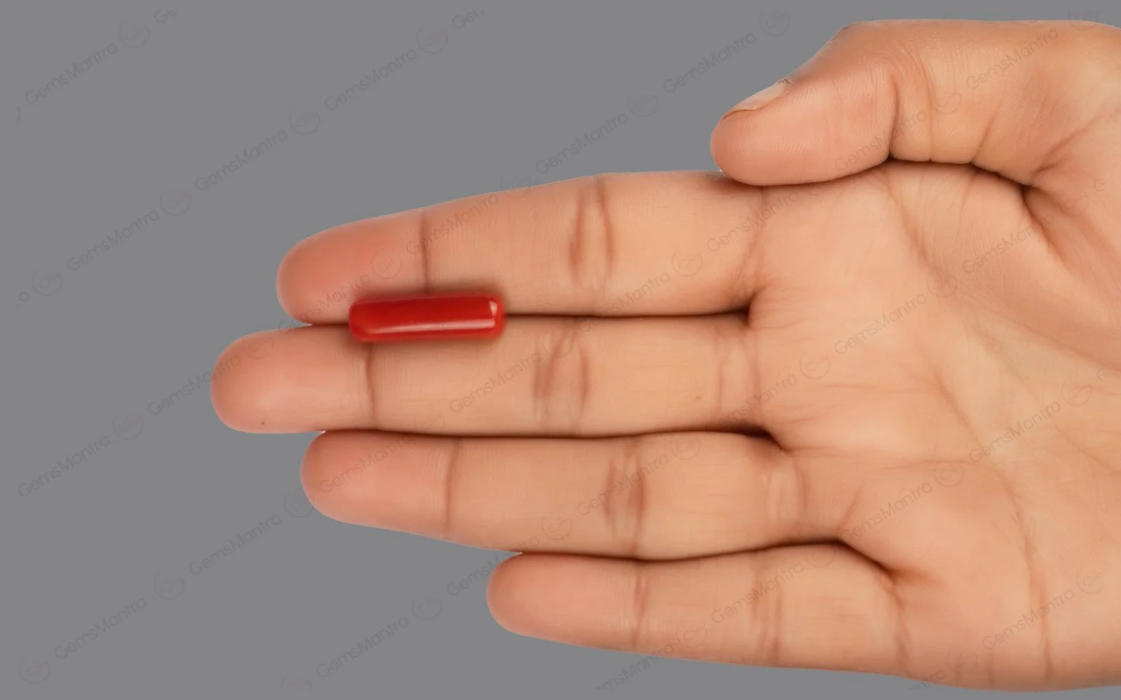 Red Coral (Moonga) – 7.62 Carat / 8.4 Ratti [GM01923] - Image 3