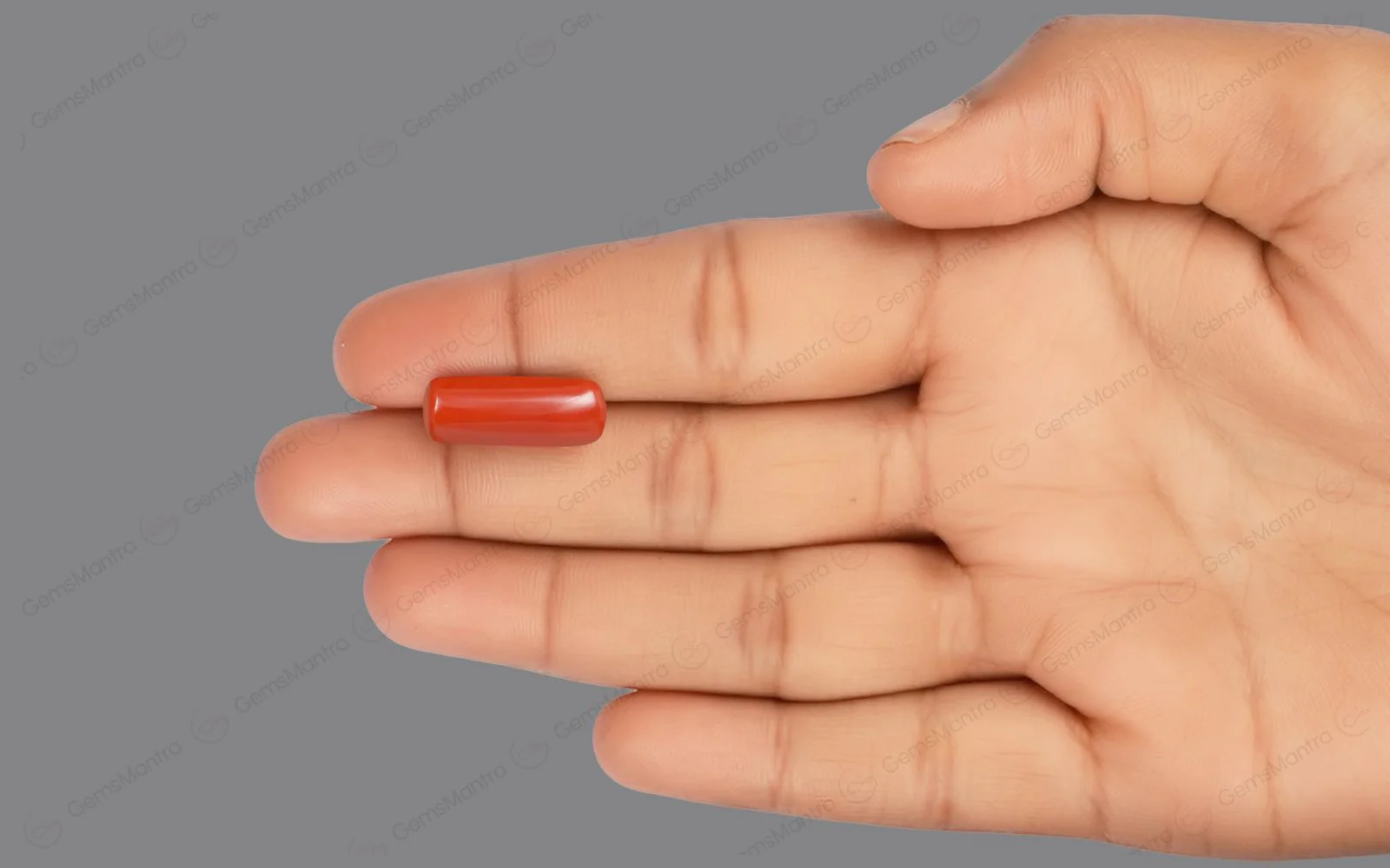 Red Coral (Moonga) – 8.59 Carat / 9.4 Ratti [GM01930] - Image 3