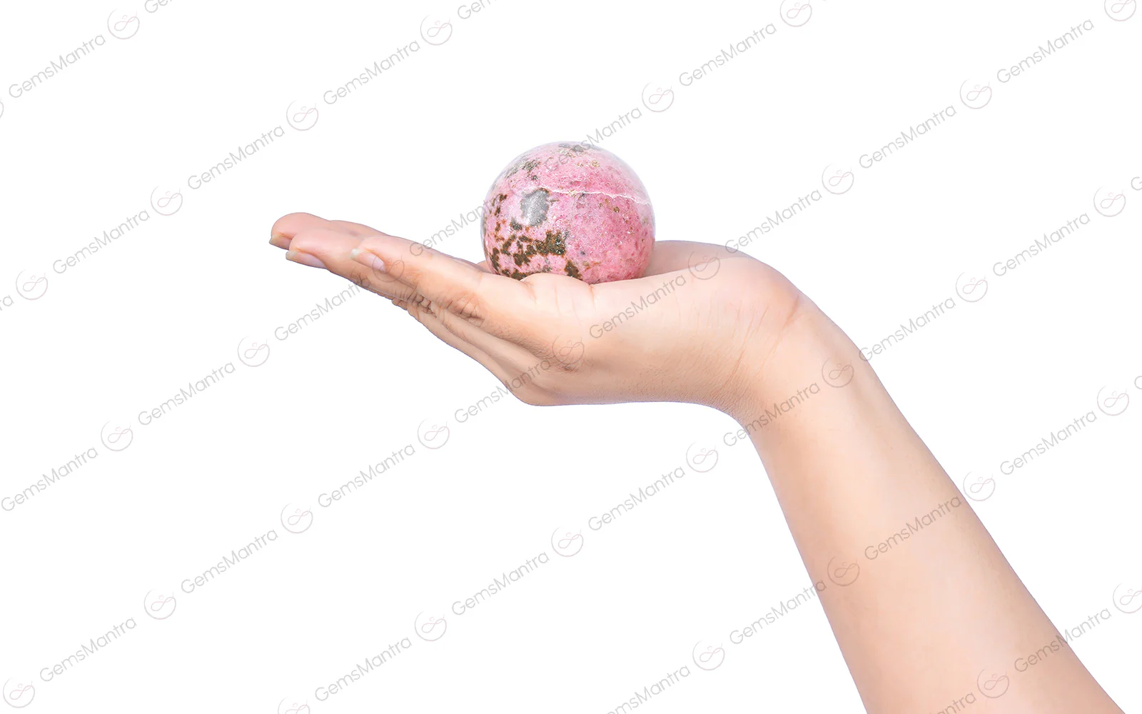 Rhodonite Sphere – for Vastu [SKU071] - Image 2