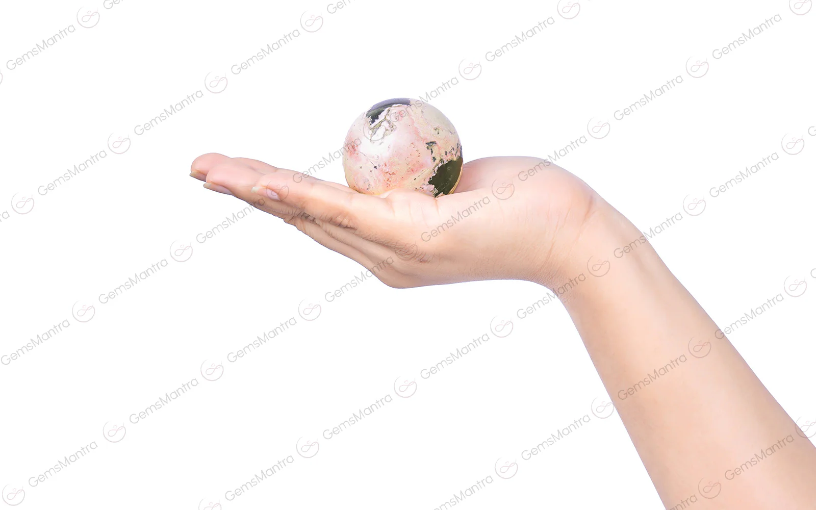 Rhodonite Sphere – for Vastu - Image 3