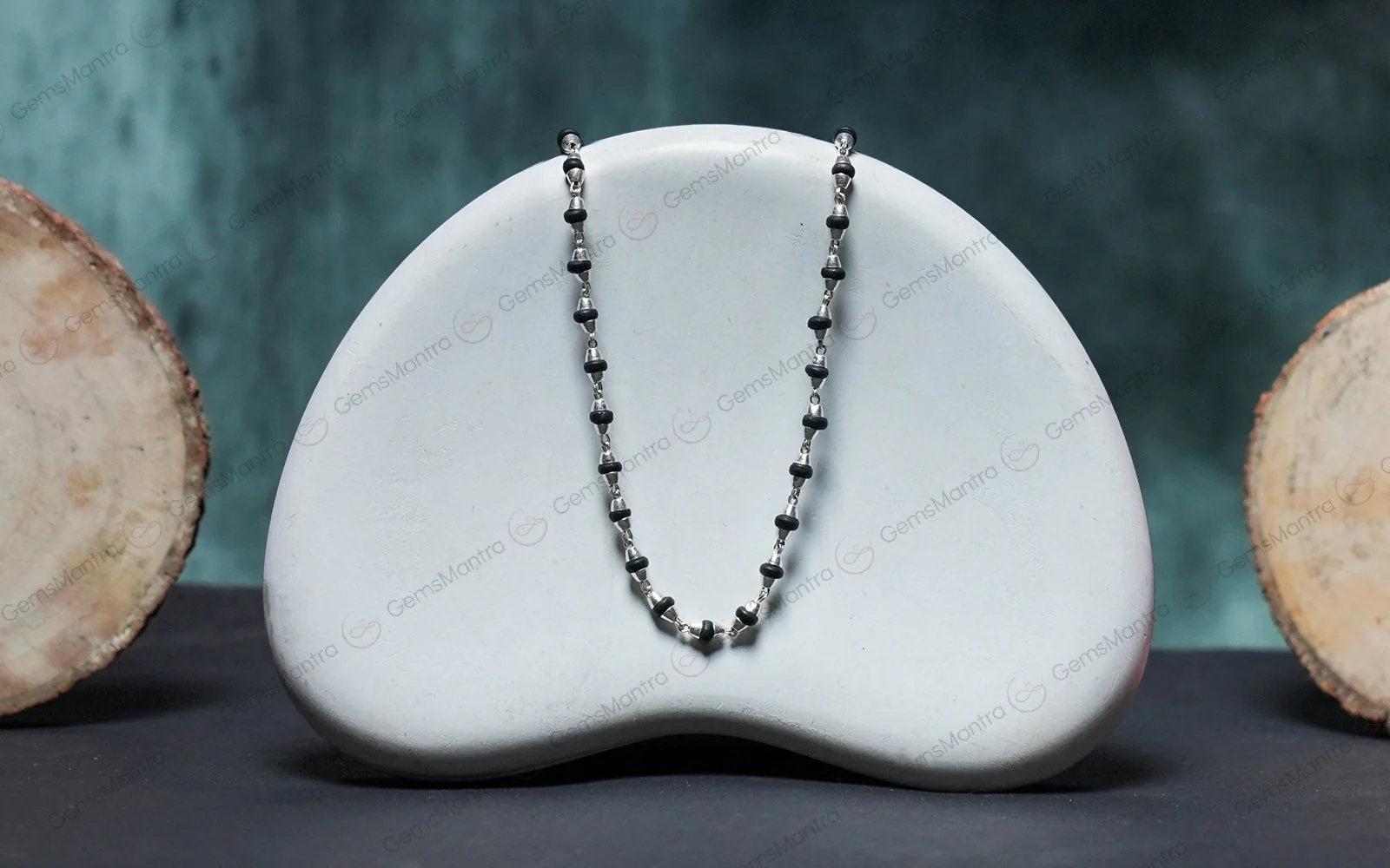 Tulsi Mala Silver – for Japa (TM0028)