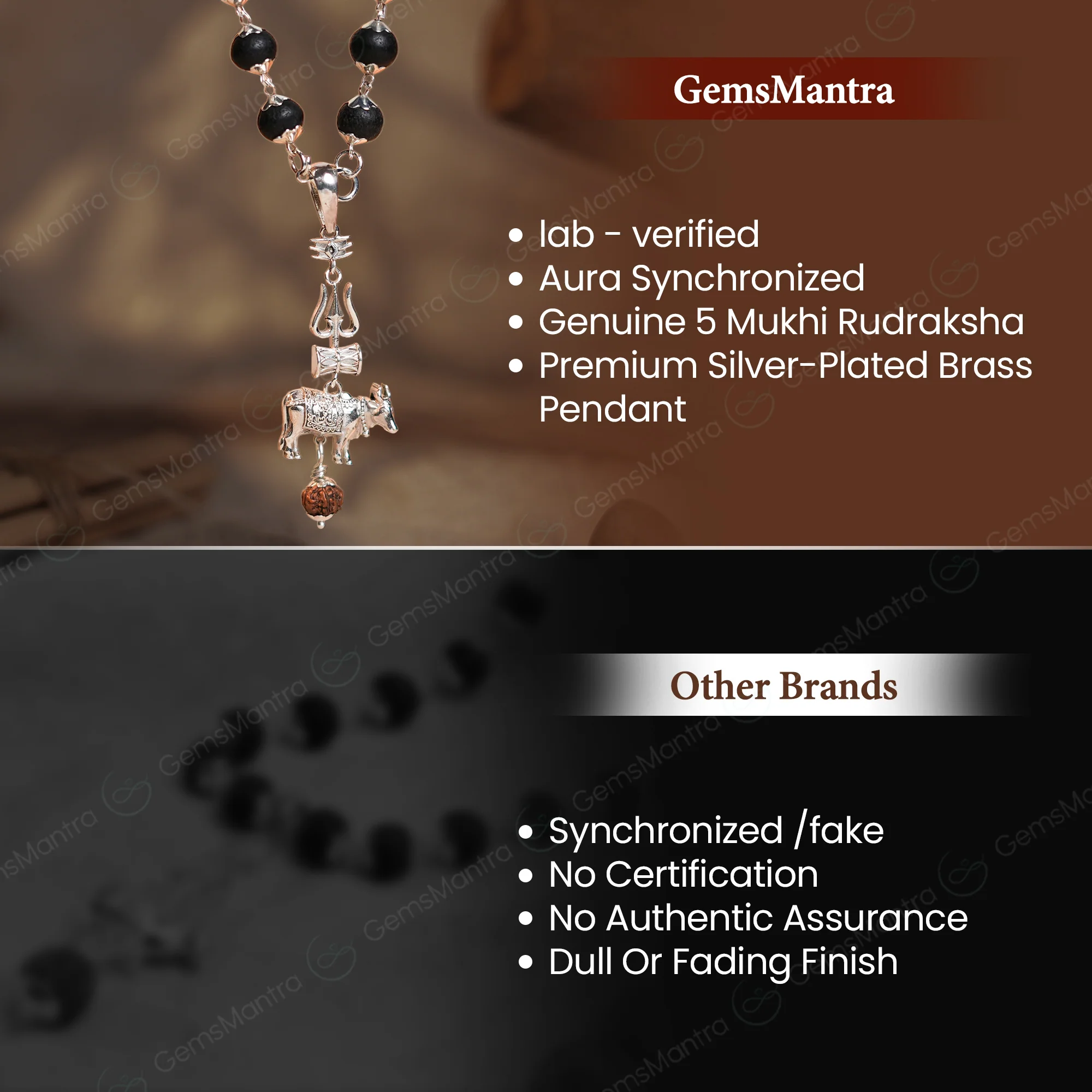 Shiv Nandi Protection Mala (Karungali) - Image 6