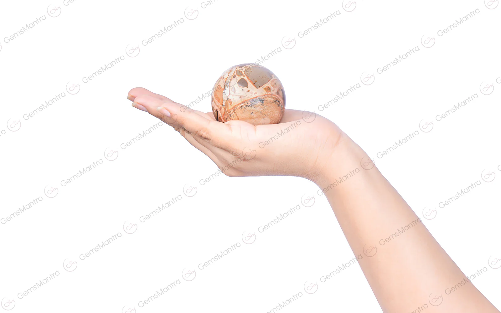 Skin Jasper Sphere – for Vastu - Image 3