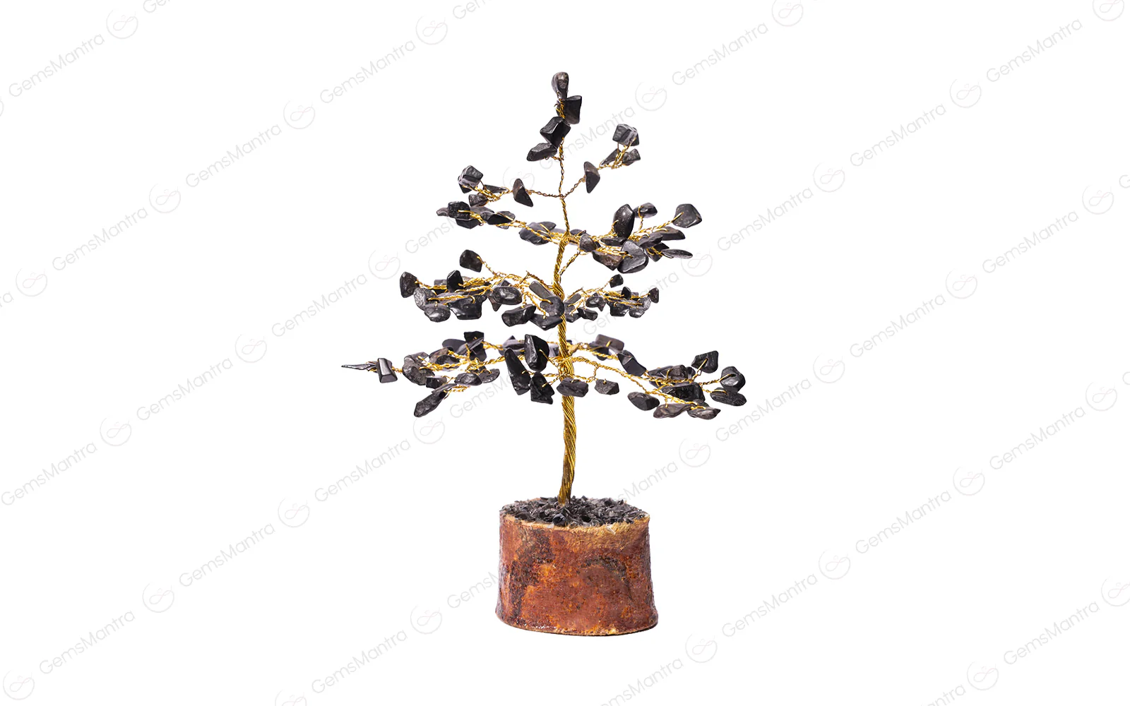 Black Agate Crystal Tree – Small, for Vastu - Image 2
