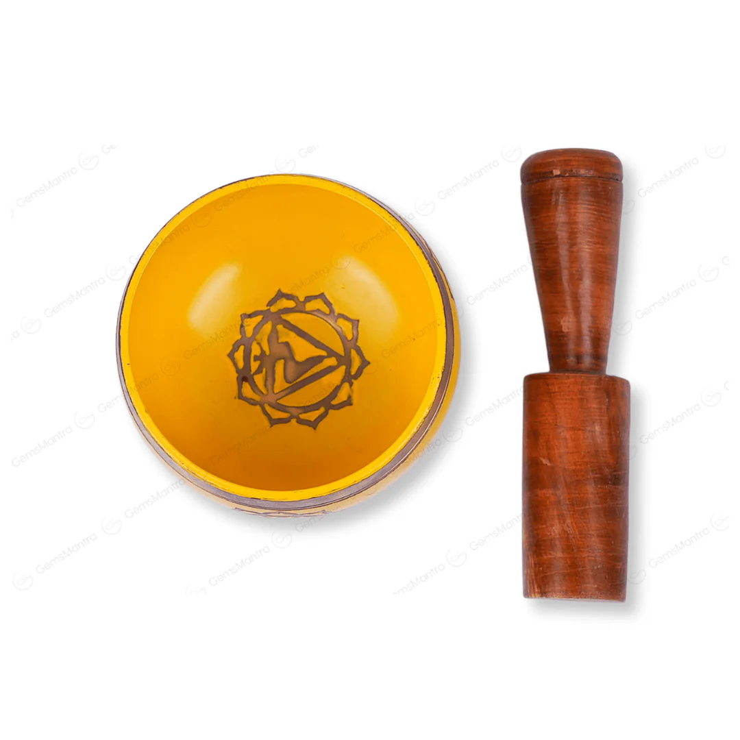 Solar Plexus Chakra Singing Bowl – for Meditation - Image 5