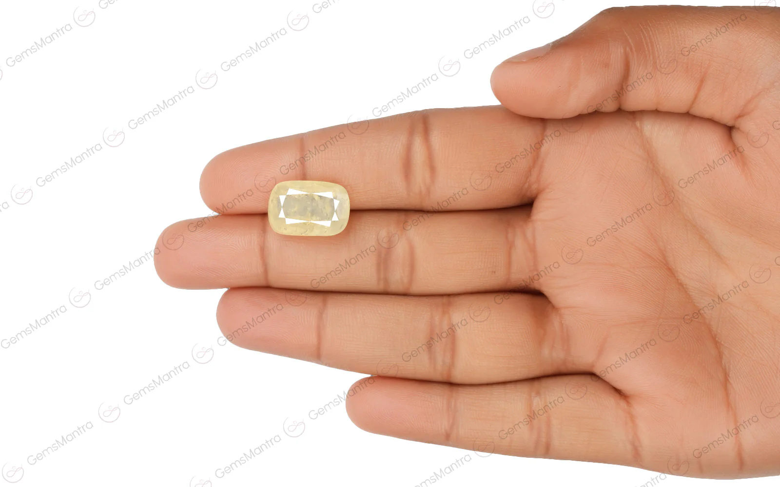Yellow Sapphire (Pukhraj) – 10.51 Carat / 11.6 Ratti [GM02276] - Image 3