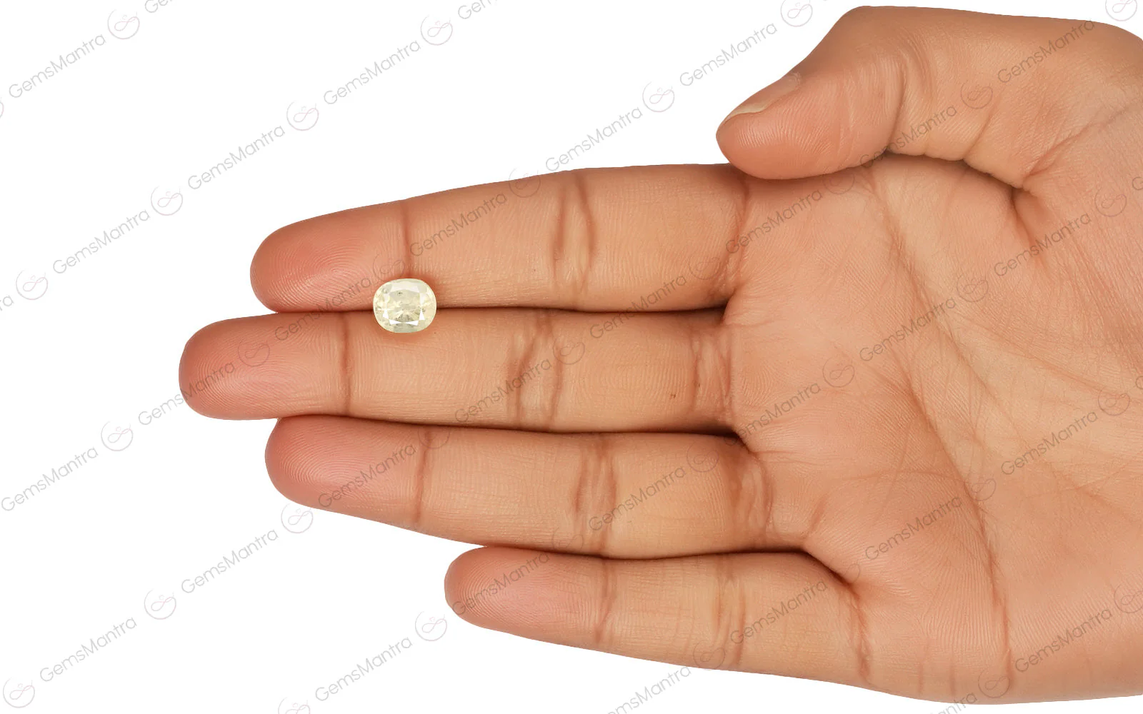 Yellow Sapphire (Pukhraj) – 3.11 Carat / 3.4 Ratti [GM02496] - Image 3